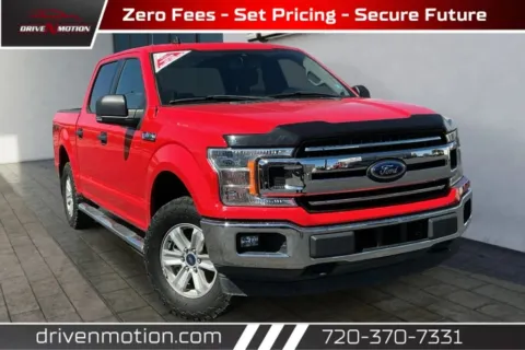 Red 2020 Ford F-150 SuperCrew Cab XLT Pickup 4D 5 1/2 ft for sale in Thornton, CO