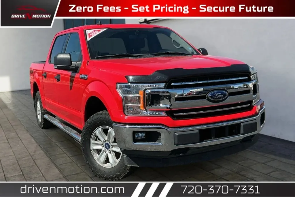Red 2020 Ford F-150 SuperCrew Cab XLT Pickup 4D 5 1/2 ft for sale in Thornton, CO