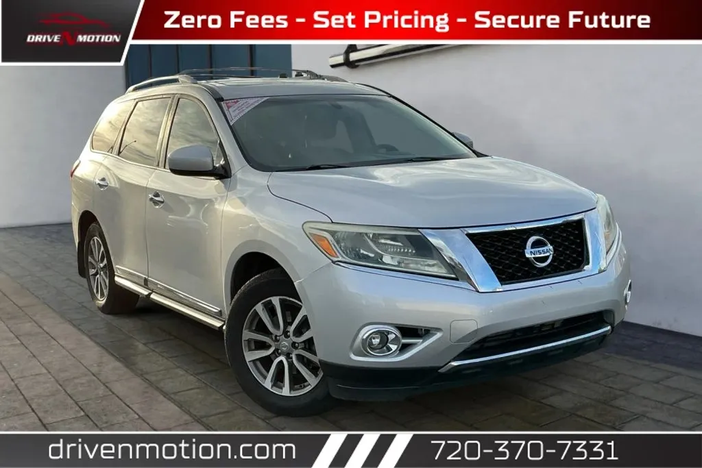 Silver 2013 Nissan Pathfinder SL Sport Utility 4D for sale in Thornton, CO