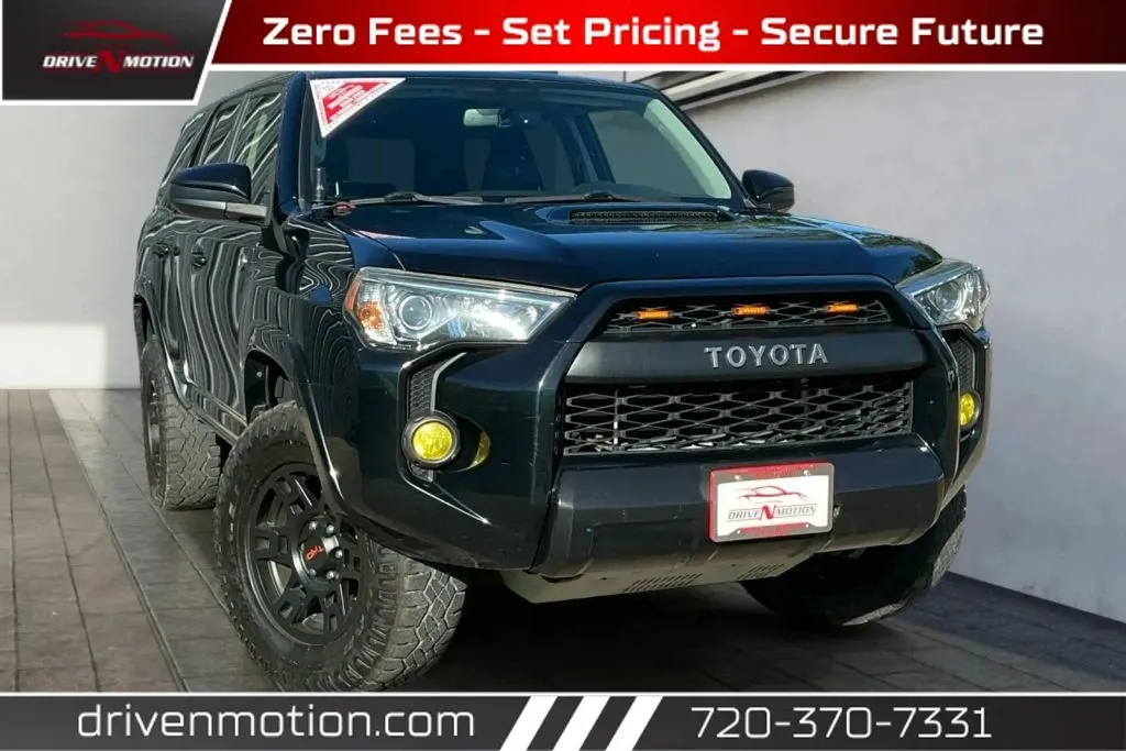 Black 2015 Toyota 4Runner TRD Pro Sport Utility 4D for sale in Thornton, CO
