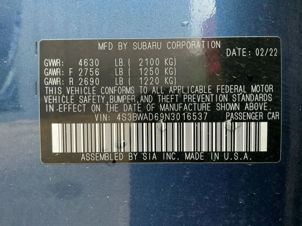 Subaru Legacy photo 36
