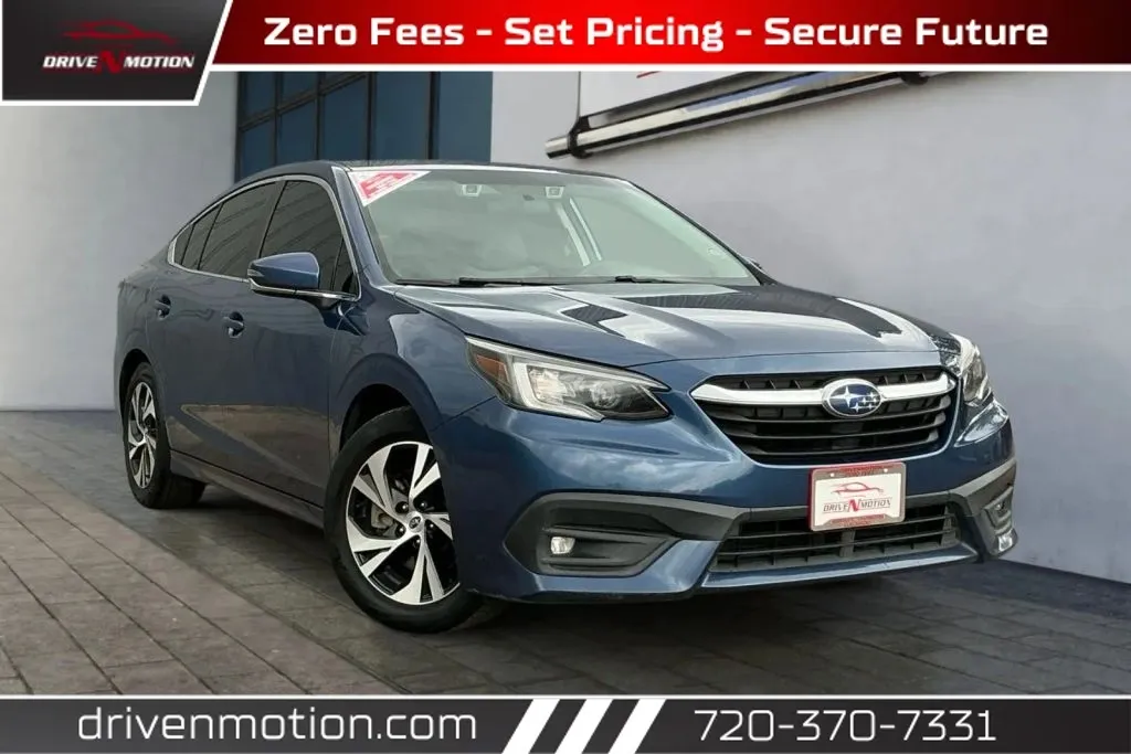 Blue 2022 Subaru Legacy Premium Sedan 4D for sale in Thornton, CO