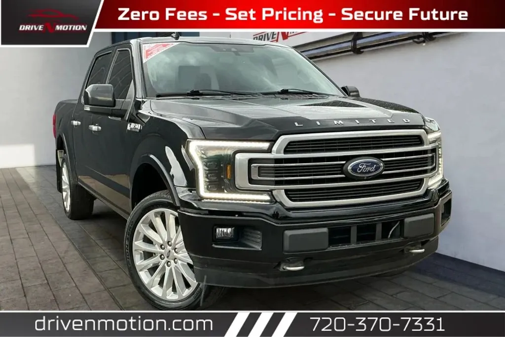 Black 2019 Ford F-150 SuperCrew Cab Limited Pickup 4D 5 1/2 ft for sale in Thornton, CO