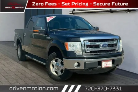 Black 2013 Ford F-150 SuperCrew Cab XLT Pickup 4D 5 1/2 ft for sale in Thornton, CO
