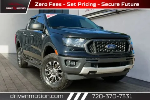 Black 2020 Ford Ranger SuperCrew XLT Pickup 4D 5 ft for sale in Thornton, CO
