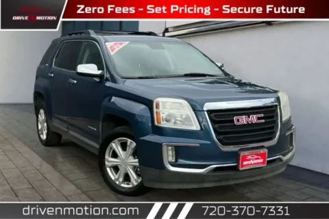 Blue 2016 GMC Terrain SLE-2 Sport Utility 4D for sale in Thornton, CO