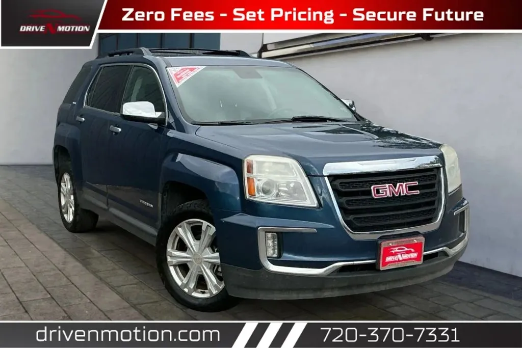 Blue 2016 GMC Terrain SLE-2 Sport Utility 4D for sale in Thornton, CO