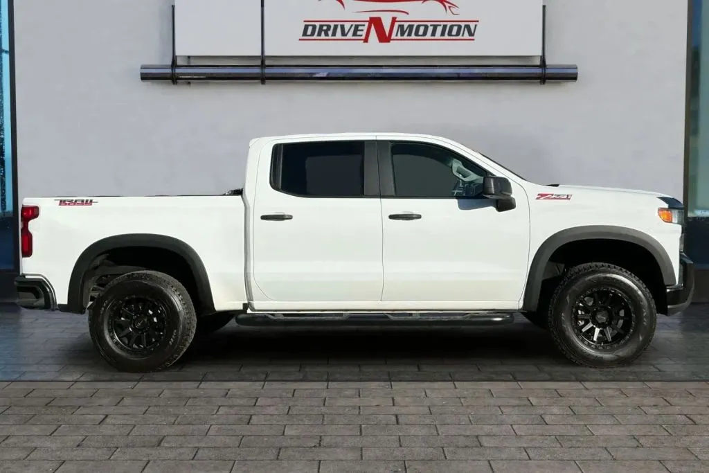 Another view of 2020 Chevrolet Silverado 1500 Crew Cab Custom Trail Boss Pickup 4D 5 3/4 ft for sale in Thornton, CO at Drive N-Motion Thornton