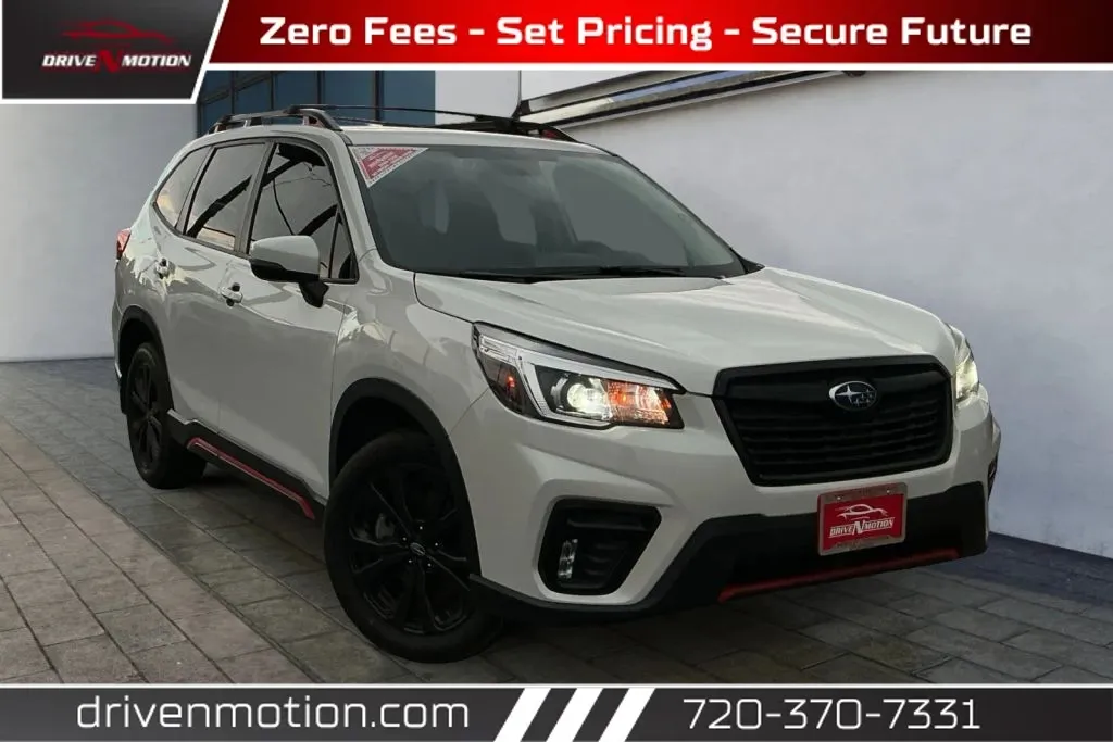 White 2020 Subaru Forester Sport SUV 4D for sale in Thornton, CO