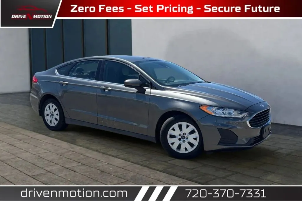 Gray 2020 Ford Fusion S Sedan 4D for sale in Thornton, CO