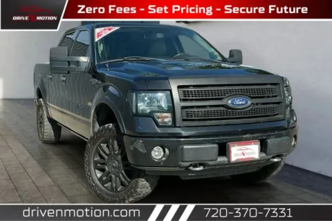 Black 2010 Ford F-150 SuperCrew Cab Platinum Pickup 4D 5 1/2 ft for sale in Thornton, CO