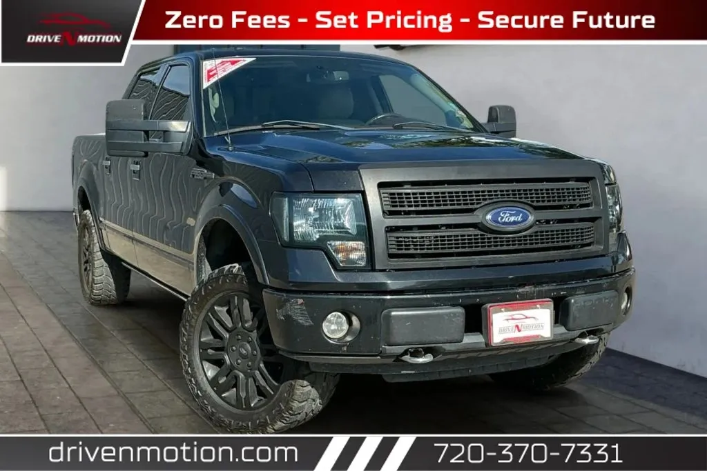 Black 2010 Ford F-150 SuperCrew Cab Platinum Pickup 4D 5 1/2 ft for sale in Thornton, CO