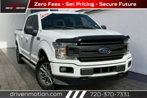 White 2018 Ford F-150 SuperCrew Cab XLT Pickup 4D 6 1/2 ft for sale in Thornton, CO