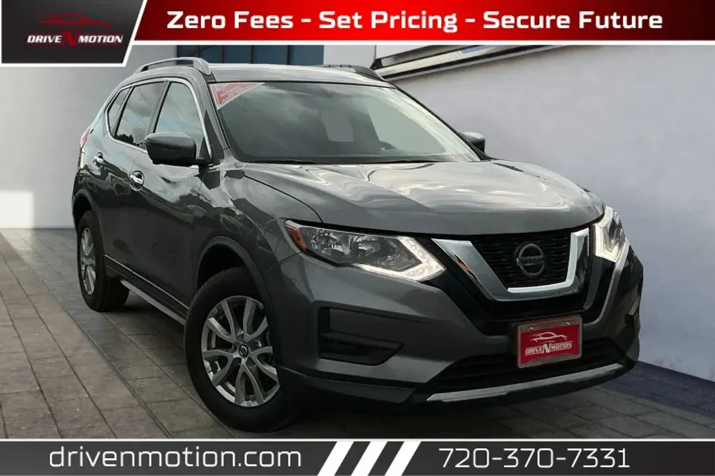 Gray 2018 Nissan Rogue SV Sport Utility 4D for sale in Thornton, CO