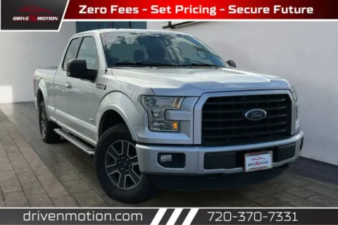 Silver 2015 Ford F-150 Super Cab XLT Pickup 4D 6 1/2 ft for sale in Thornton, CO
