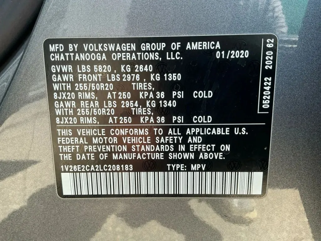 Volkswagen Atlas Cross Sport photo 37