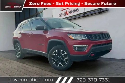 Red 2020 Jeep Compass Trailhawk Sport Utility 4D for sale in Thornton, CO