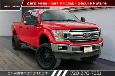 Red 2020 Ford F-150 SuperCrew Cab XLT Pickup 4D 5 1/2 ft for sale in Thornton, CO