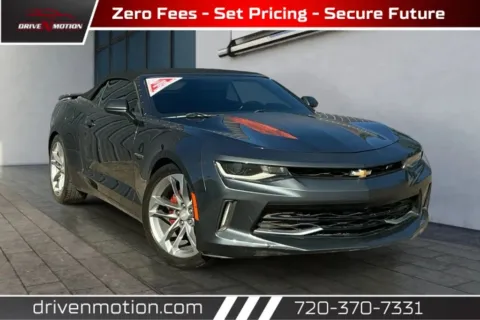 Gray 2017 Chevrolet Camaro LT Convertible 2D for sale in Thornton, CO