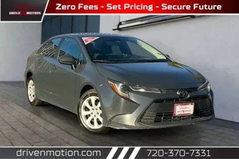 Gray 2024 Toyota Corolla LE Sedan 4D for sale in Thornton, CO