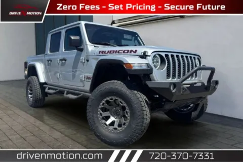 Silver 2022 Jeep Gladiator Rubicon Pickup 4D 5 ft for sale in Thornton, CO