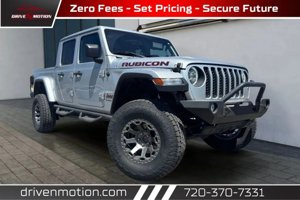 Silver 2022 Jeep Gladiator Rubicon Pickup 4D 5 ft for sale in Thornton, CO