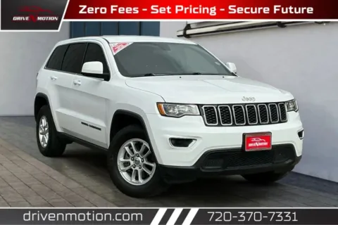 White 2019 Jeep Grand Cherokee Laredo Sport Utility 4D for sale in Thornton, CO
