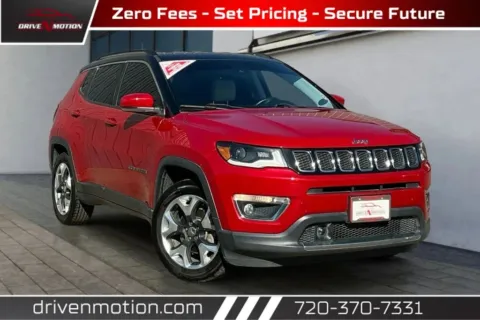 Red 2018 Jeep Compass Limited Sport Utility 4D for sale in Thornton, CO