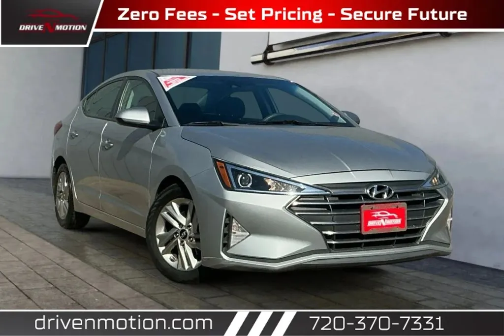 Silver 2020 Hyundai Elantra SEL Sedan 4D for sale in Thornton, CO