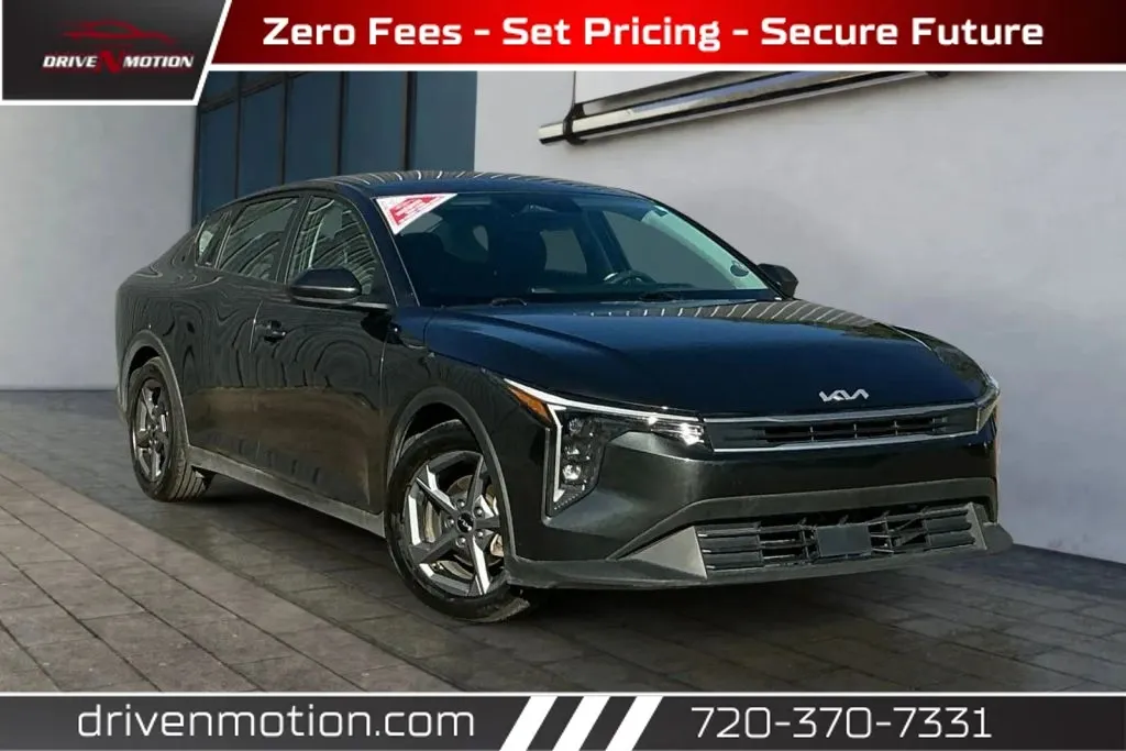 Gray 2025 Kia K4 LXS Sedan 4D for sale in Thornton, CO