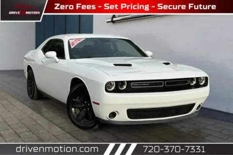 White 2015 Dodge Challenger SXT Coupe 2D for sale in Thornton, CO