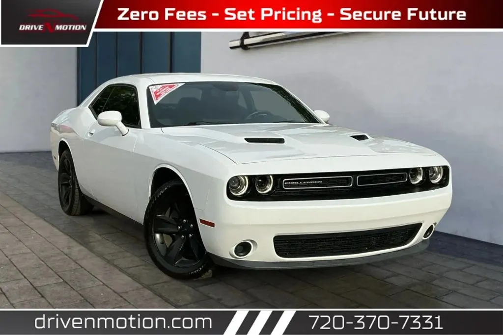 White 2015 Dodge Challenger SXT Coupe 2D for sale in Thornton, CO