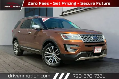 Unknown 2017 Ford Explorer Platinum Sport Utility 4D for sale in Thornton, CO
