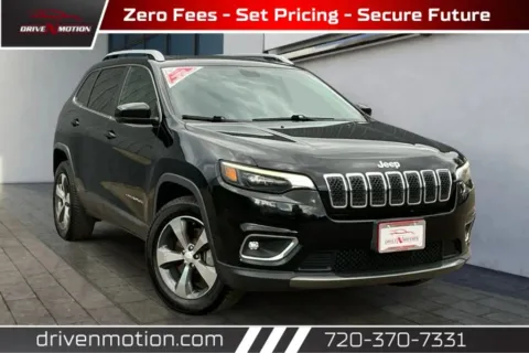Black 2019 Jeep Cherokee Limited Sport Utility 4D for sale in Thornton, CO
