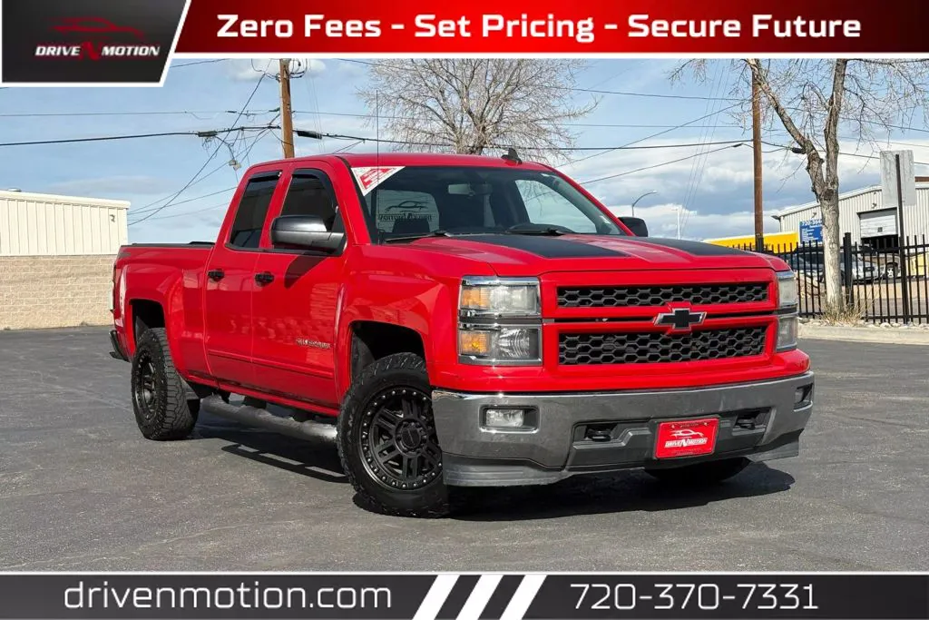 2015 Chevrolet Silverado 1500 Double Cab LT Pickup 4D 6 1/2 ft for sale in Thornton, CO