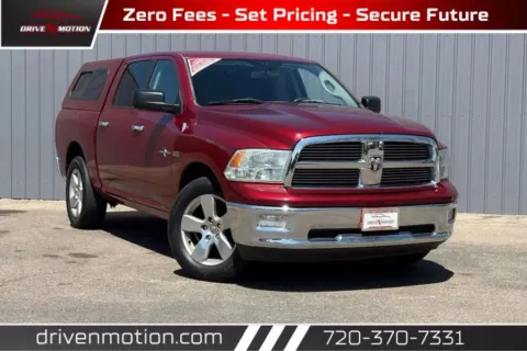 Red 2012 Ram 1500 Crew Cab Lone Star Pickup 4D 5 1/2 ft for sale in Thornton, CO
