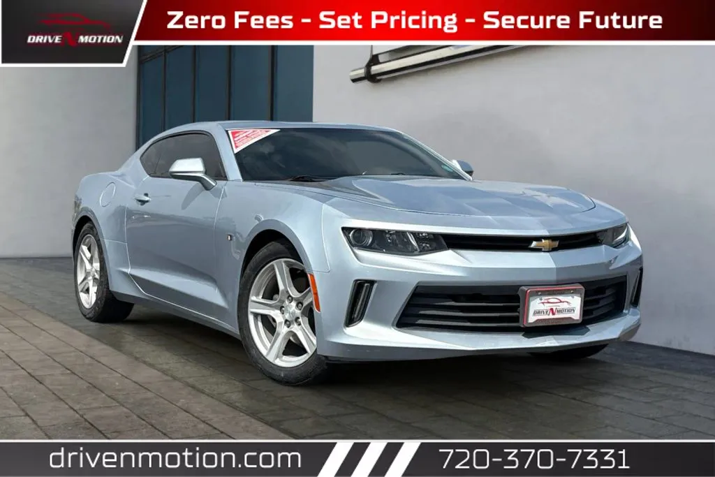 Gray 2018 Chevrolet Camaro LT Coupe 2D for sale in Thornton, CO
