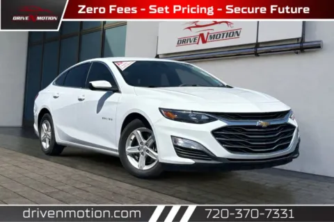 White 2022 Chevrolet Malibu LS Sedan 4D for sale in Thornton, CO