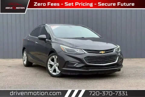 Gray 2016 Chevrolet Cruze Premier Sedan 4D for sale in Thornton, CO