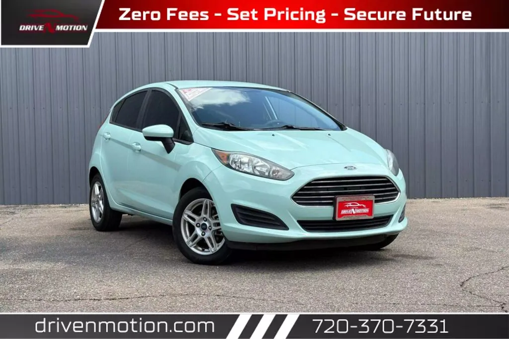 Green 2017 Ford Fiesta SE Hatchback 4D for sale in Thornton, CO
