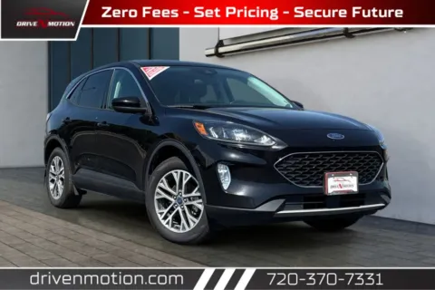 Black 2022 Ford Escape SEL Hybrid Sport Utility 4D for sale in Thornton, CO