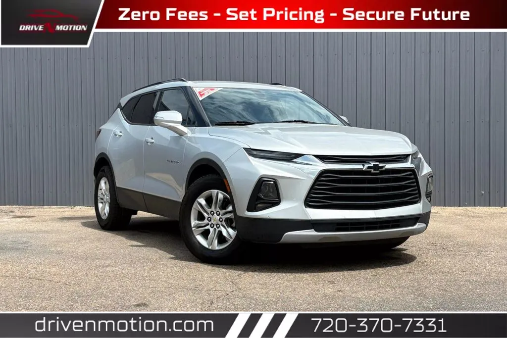 Silver 2020 Chevrolet Blazer 1LT Sport Utility 4D for sale in Thornton, CO
