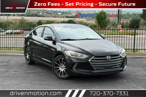 Black 2017 Hyundai Elantra Limited Sedan 4D for sale in Thornton, CO
