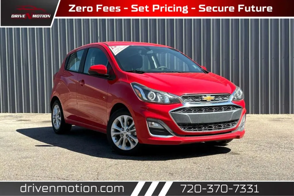 Red 2020 Chevrolet Spark 1LT Hatchback 4D for sale in Thornton, CO