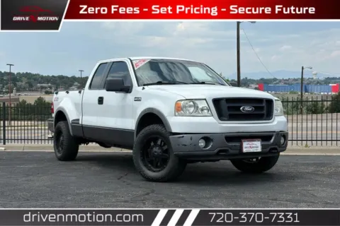 White 2007 Ford F-150 Super Cab FX4 Pickup 4D 6 1/2 ft for sale in Thornton, CO