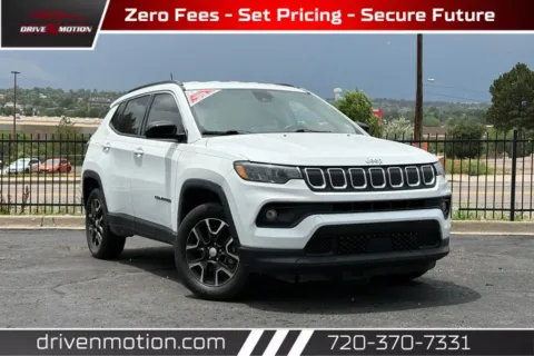 White 2022 Jeep Compass Latitude Sport Utility 4D for sale in Thornton, CO