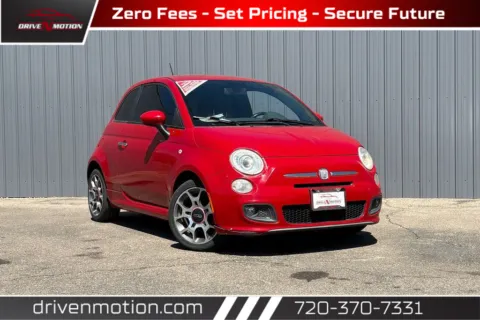 Red 2012 FIAT 500 Sport Hatchback 2D for sale in Thornton, CO