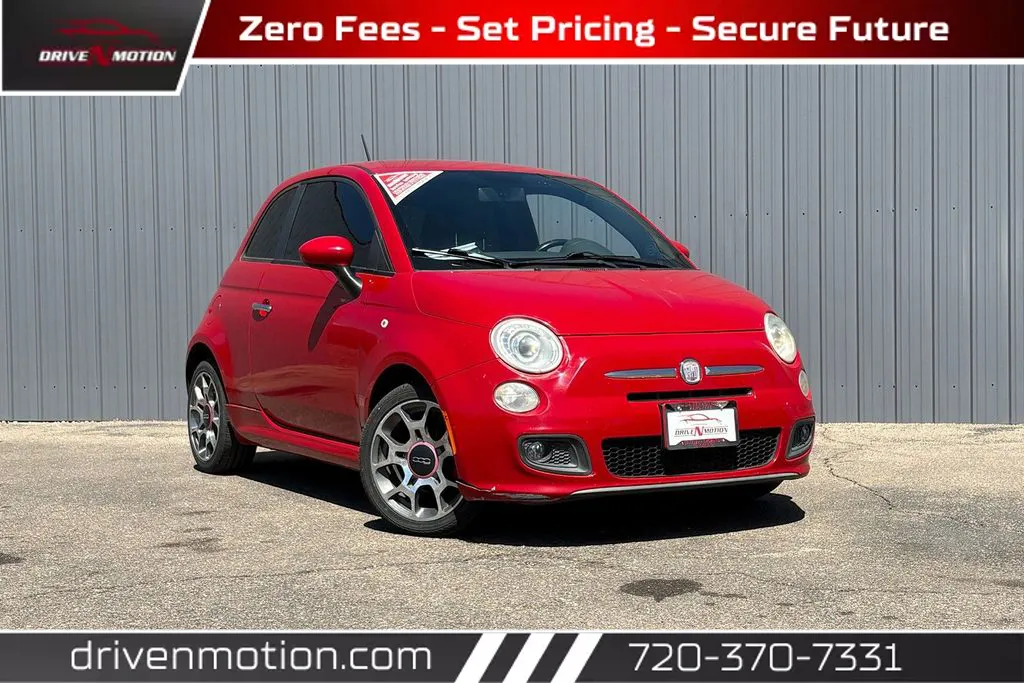 Red 2012 FIAT 500 Sport Hatchback 2D for sale in Thornton, CO