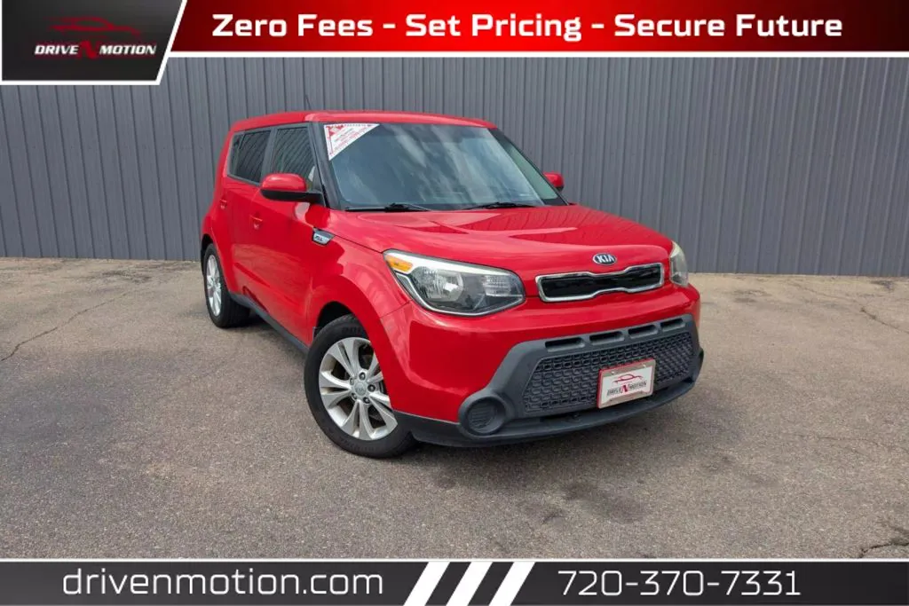 Red 2015 Kia Soul + Wagon 4D for sale in Thornton, CO