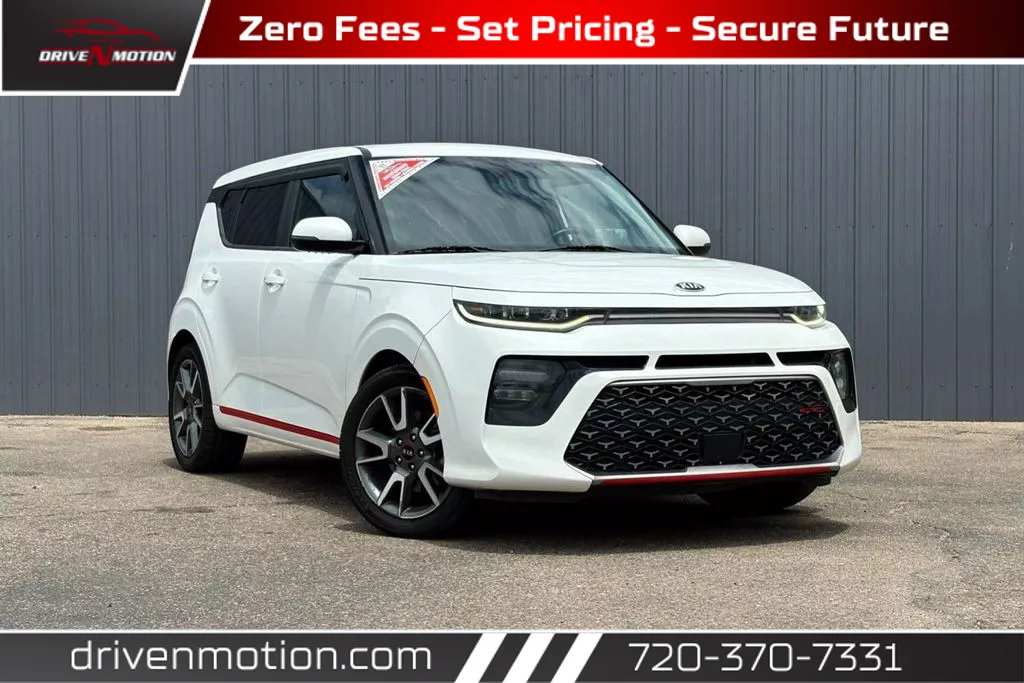 White 2020 Kia Soul GT-Line Turbo Wagon 4D for sale in Thornton, CO